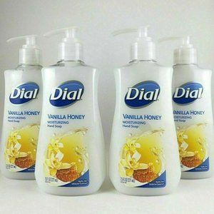 4 Dial Vanilla Honey Moisturizing Hand Soap